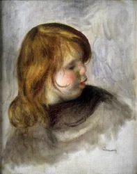 子供の肖像（ジャン・ルノワール）。ピエール＝オーギュスト・ルノワールの絵画（Pierre Auguste Renoir