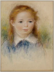 若い女の子の肖像画