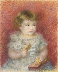 1878年の赤ちゃんの肖像