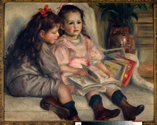 子供たちの肖像（マルシャル・カイユボットの子供たち）。1895