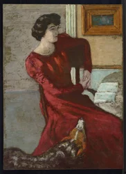 ヘッセル夫人、または赤の女の肖像、1901