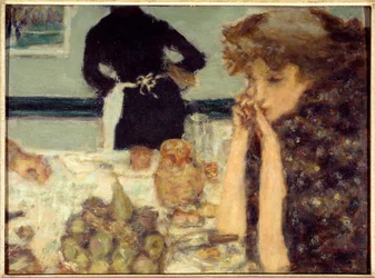 The Breakfast of Misia ピアニストであり、多くのアーティストを魅了したミシア・セルトの肖像画