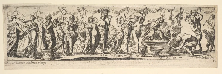 バッカナル、1615–42。