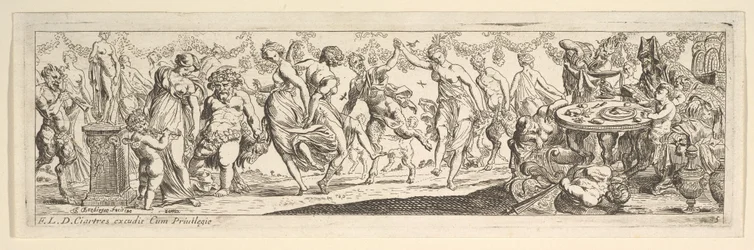 バッカナル、1615–42。