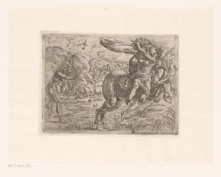 ヘラクレスはデイアネイラをネッススから救う