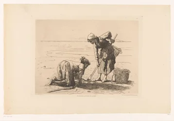 海岸線の漁師 Pêcheuses au bord de la mer. (アイテムのタイトル)