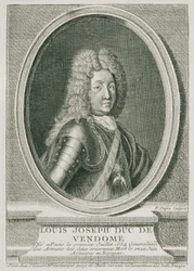 フランスの将軍ルイ・ジョセフ・デュク・ド・ヴァンドーム