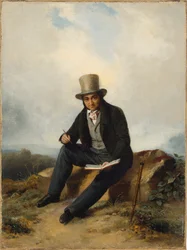 アンドレ・ジョリヴァールの肖像 1787-1851。