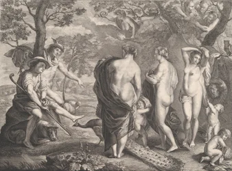 パリの審判、1750年