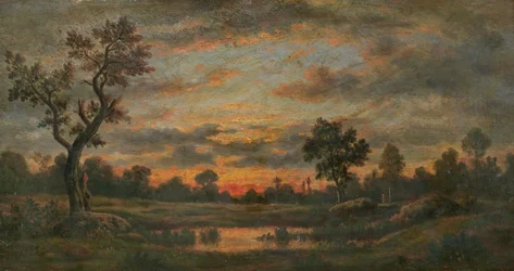 夕暮れの風景