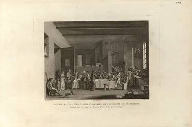 恐怖政治時代の革命委員会内部、1802年。