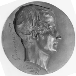 Laurent de Gouvion Saint-Cyr（1764-1830）、Marquis de Gouvion、Marshal of France（bronze）の肖像