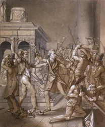 アレクサンドル・ルノワールは、フランス革命時の1793年に、サン・ドニ大聖堂にあるフランス国王ルイ12世の墓を破壊しようとした革命派に反対しました。