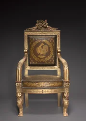 子供の玉座、1822年