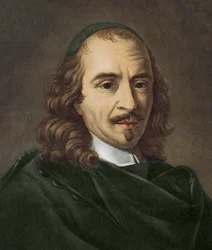 Pierre Corneille (1606-1684) の肖像 - Pierre-Michel Alix (1762-1817) によるエングレーヴィング - フランスの作家 Pierre Corneille (1606-1684) の肖像 - Pierre Michel Alix によるエングレーヴィング