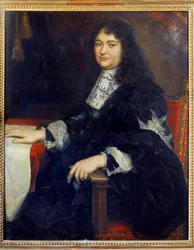 ルーヴォワ侯爵ミシェル・ル・テリエ（1641-1691）の肖像 ピエール・ミニャール（1612-1695）の絵画 17世紀 ランス、ボザール美術館蔵