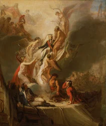 ホレイショ・ネルソン（1758-1805）の神格化、1805-18年頃（油彩・カンヴァス）