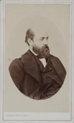 Henri Murger 1822-1861 の肖像、1861 年。
