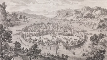 バダフサンのハーンの降伏、1772 年。