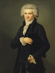マクシミリアン・デ・ロベスピエール（1758-94）1791（キャンバスに油彩）