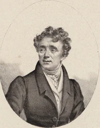 オペラ歌手ルイ・アントワーヌ・エレオノール・ポンシャールの肖像、1787～1866年、1835年頃。