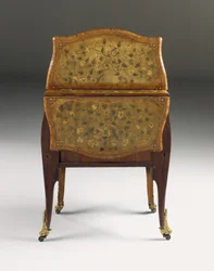 ルイ15世の箪笥、c.1765-70（オルモルに取り付けられたチューリップウッド、シカモア、アマランサス、寄木細工）（463003、465390、465391も参照）