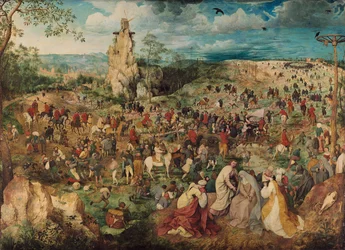 ドイツ語：Kreuztragung Christi カルバリーへの行列