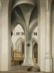 「Vue du choeur de l