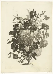 花とガラスの花瓶 花束の花瓶（シリーズ名）