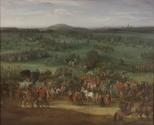 1634 年 9 月 6 日のネルトリンゲンの戦い。