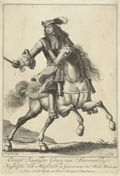 Ernst Rüdiger van Starhembergの騎馬像