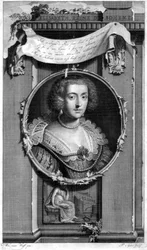 ボヘミアのエリザベス、c1697。
