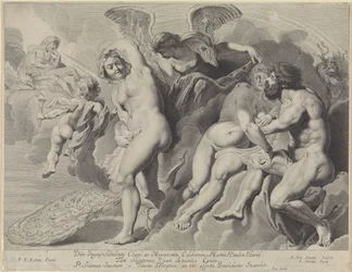 ジュノとジュピターにだまされたイクシオン