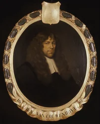 1667年に選出されたオランダ東インド会社のロッテルダム商工会議所長、コーネリス・ファン・クーウェンホーフの肖像