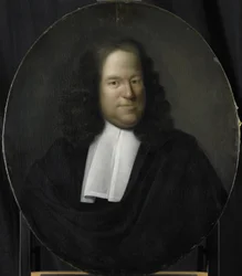 1664年に選出されたオランダ東インド会社のロッテルダム商工会議所のディレクター、ヨハン・キーヴィエットの肖像