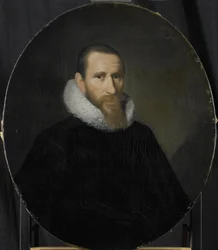 1630年に選出されたオランダ東インド会社のロッテルダム商工会議所のディレクター、ヨースト・ファン・コールスターの肖像