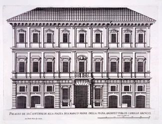 ローマのパラッツォディローマのパラッツォグラッツィオーリ、サンマルコ広場、パートII、1670年代