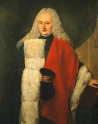 ピエトロ・ロンギ（1702-1785）による「共和国上院議員の肖像」。