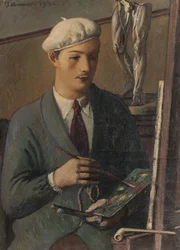 若い画家の肖像、1932