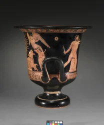 ルカニアのカリックス-クラテール、紀元前400年頃