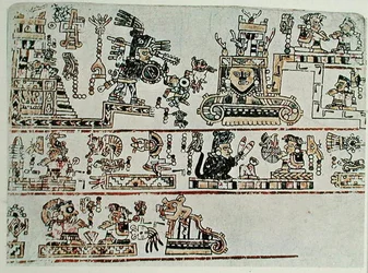 1521年頃のボドレー写本の複製（ベラム製）。