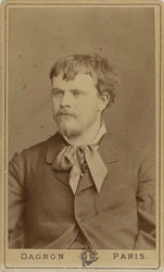 画家ジュール・バスティアン・ルパージュの肖像 1848-1884年、c. 1875年。