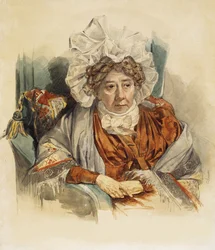 Natalia Kirillovna ZagryazyskayanéeRazumovskaya 1747-1837、1821の肖像