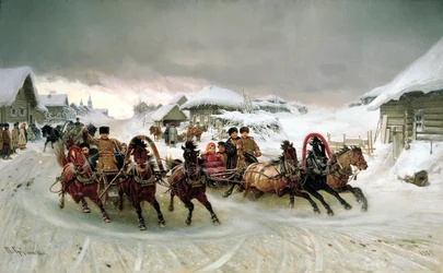 ロシアの謝肉祭、1889年