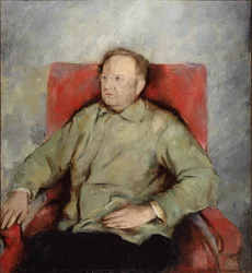 俳優ヴァシリー・カチャロフの肖像1875-1948、1929