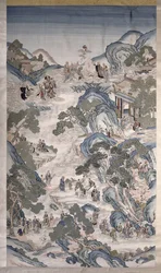 グループ不滅の集まり、1800年頃（テキスタイル）