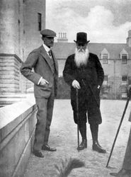 アーサーデビッドソン卿とダイトンプロビン卿、1908年