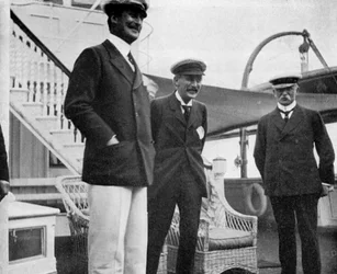 チャールズハーディング卿、アーサーニコルソン卿、ジョンフレンチ将軍、1908年