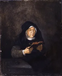 老女の読書