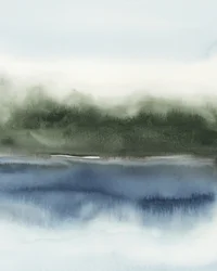 穏やかな抽象風景